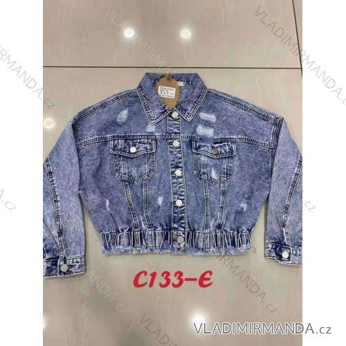 Women's denim jacket short (s-2xl) MA520002