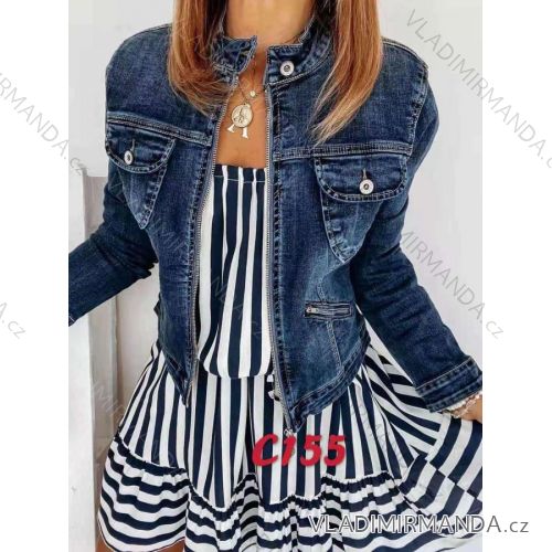 Women's denim jacket short (s-2xl) MA520002