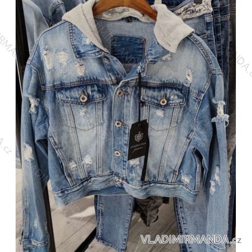 Women's denim jacket short (s-2xl) MA520002