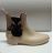 Ankle boots ladies shoes (36-40) OBU S40-14 Beige lights 37