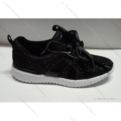 Botasky sneakers with ladies glitter (36-41) OBUV 1777-1/1KS/DA black 37