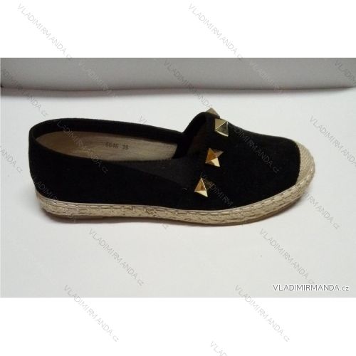 Espadrilky módní šortky dámské (37-41) OBU 5646A black 37