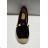 Espadrilky módní šortky dámské (37-41) OBU 5646A black 37