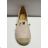 Espadrilky módní šortky dámské (37-41) OBU 5646B Beige lights 37