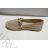 Espadrilky módní šortky dámské (37-41) OBU 5646B Beige lights 37