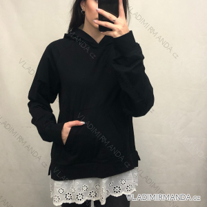 Hoodie long sleeve women's Christmas (sm) ITALIAN FASHION IM920421