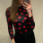 Tričko elegantní dlouhý rukáv dámské (UNI S/M) ITALSKÁ MÓDA IMM20954