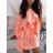 Sleeveless dresses summer jacket women (uni sl) ITALIAN Fashion IM218206 S / M red