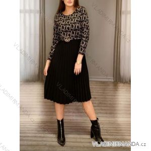 Dress with 3/4-sleeve ladies pocket (uni sl) ITALIAN Fashion IMWD20527