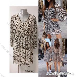 Women's Elegant Long Sleeve Dress (S / M ONE SIZE) ITALIAN FASHION IMWP21u3727