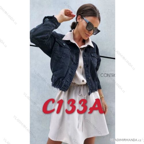 Denim Jacket short womens (m-3xl) Re Dress IM919C007-1