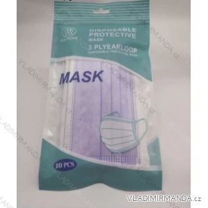 Protective face mask with a thick contact insole against 3 layers unisex viruses (one size) MADE IN CHINA ROUSKA5BLUE50