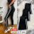 Women's long velvet sweatpants (S-XL) TURKISH FASHION TMWL20633 XL / 2XL one size black