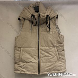 Vesta koženková dámská (S/M one size) ITALSKÁ MÓDA IMM2283072