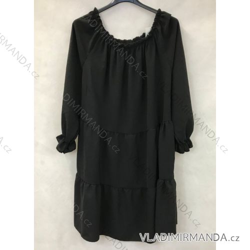 Casual Short Sleeve Dress (UNI S-L) ITALIAN FASHION IMD20328