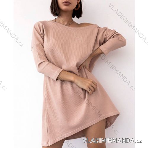 Summer long sleeve flowered women's dress (UNI S / L) ITALIAN FASHION IMK20150