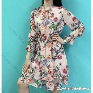 Women's Elegant Long Sleeve Dress (S / M ONE SIZE) ITALIAN FASHION IMWP21u3727