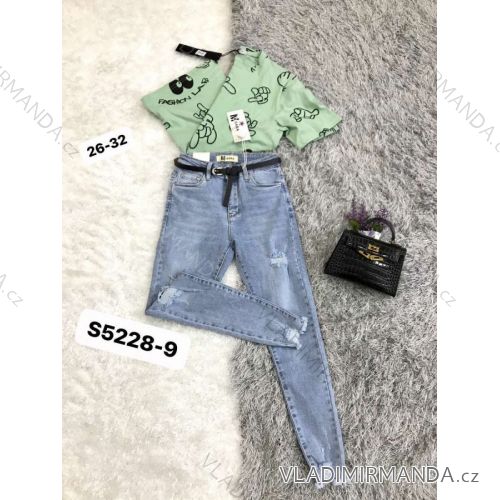 Jeans jeans long women (XS-XL) JEWELLY LEXXURY LEX20C2564