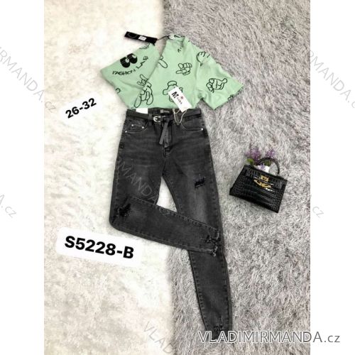 Jeans jeans long women (XS-XL) JEWELLY LEXXURY LEX20C2564