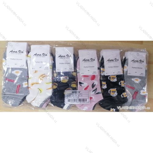 Ankle socks women (35-41) AURA.VIA NDX5983