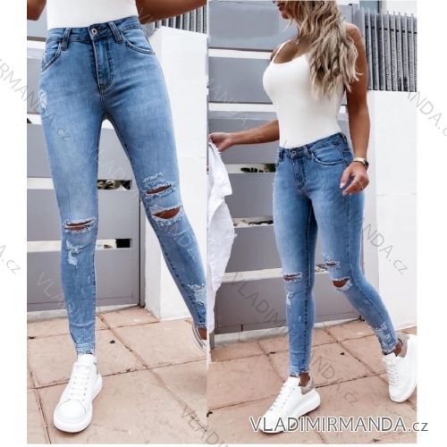 Jeans jeans long women (XS-XL) JEWELLY LEXXURY LEX20C2564