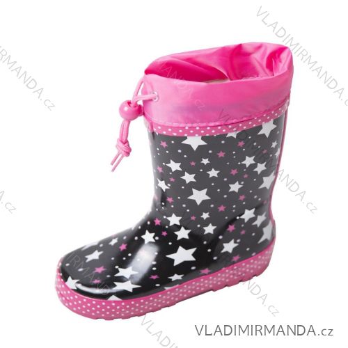 Rubber boots for children, girls and boys (30-36) WOLF Y2102A