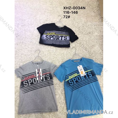 T-shirt short sleeve youth boys (134-164) ACTIVE SPORT ACT208P-8126