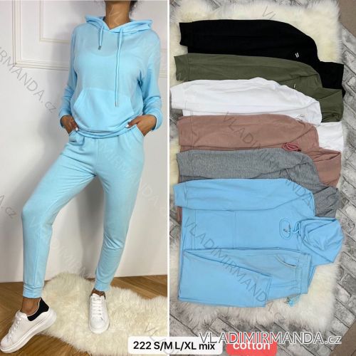 Set of long sweatpants and long sleeve sweatshirt for women (UNI S / XL) TURKISH FASHION TMWL209958