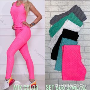 Women's long velvet sweatpants (S-XL) TURKISH FASHION TMWL20633