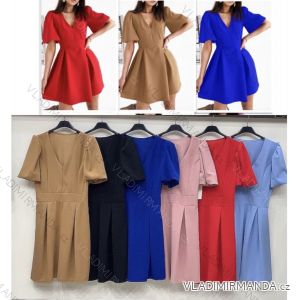 Dress with 3/4-sleeve ladies pocket (uni sl) ITALIAN Fashion IMWD20527