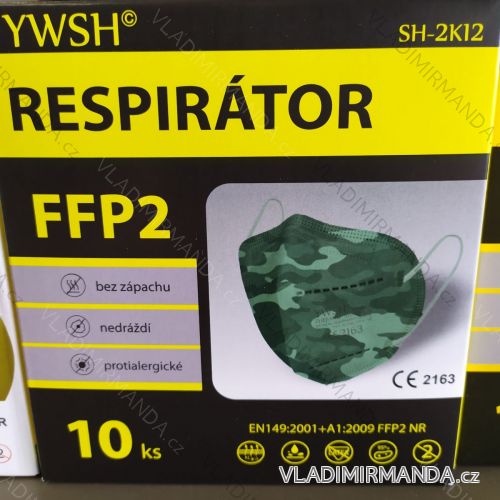 Respirátor FFP2  unisex (one size)  Respirator-YWSH