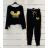 Set of long sweatpants and long sleeve sweatshirt for women (UNI S / L) TURKISH FASHION IMK20148