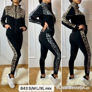 Set of long sweatpants and long sleeve sweatshirt for women (UNI S / XL) TURKISH FASHION TMWL209958