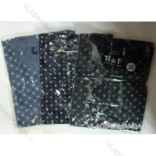 Pajamas long pants men's cotton oversized (xl-4xl) HAF W-042B