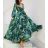 Summer long sleeve flowered women's dress (UNI S / L) ITALIAN FASHION IMK20150