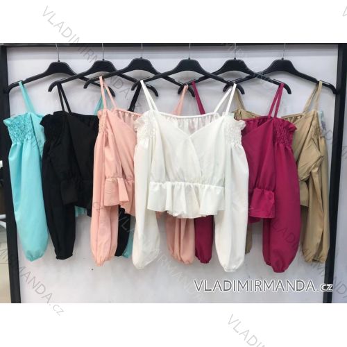 Dress with 3/4-sleeve ladies pocket (uni sl) ITALIAN Fashion IM3181746
