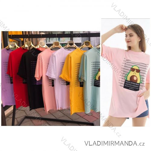 T-shirt short sleeve women (M-3XL) TURKISH FASHION TM120028