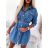 Dress with 3/4-sleeve ladies pocket (uni sl) ITALIAN Fashion IMWD20527