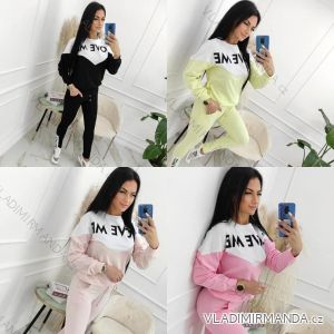 Set of long sweatpants and long sleeve sweatshirt for women (UNI S / L) TURKISH FASHION IMK20148