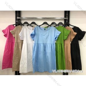 Elegant short-sleeved women's dress (uni s-m) ITALIAN FASHION IM920148