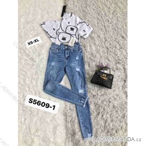 Jeans jeans long women (XS-XL) JEWELLY LEXXURY LEX20C2564