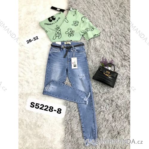 Jeans jeans long women (XS-XL) JEWELLY LEXXURY LEX20C2564