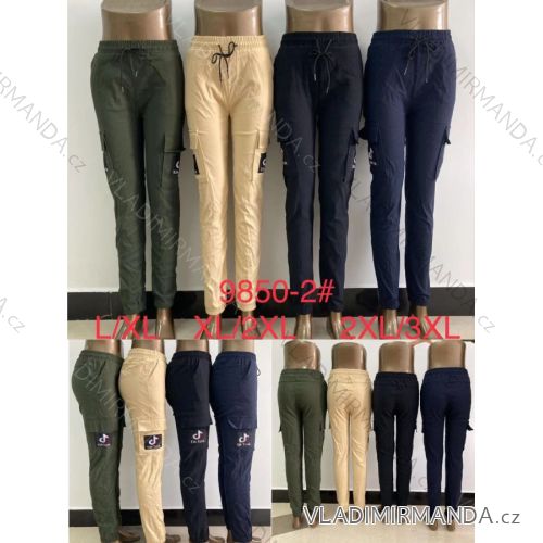 Elegant long women's trousers (M-2XL) ELEVEK ELE209934