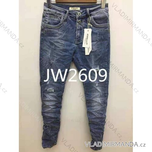 Jeans jeans long women (XS-XL) JEWELLY LEXXURY LEX20C2564