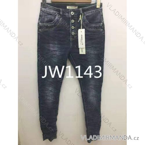 Jeans jeans long women (XS-XL) JEWELLY LEXXURY LEX20C2564