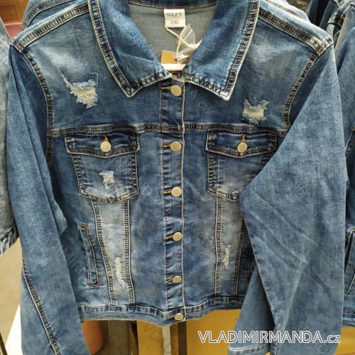 Denim jacket women's oversized (M-3XL) GOURD MA119C038