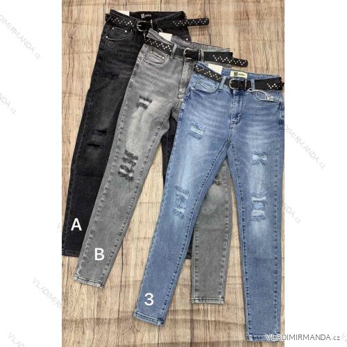 Jeans jeans long women (XS-XL) JEWELLY LEXXURY LEX20C2564