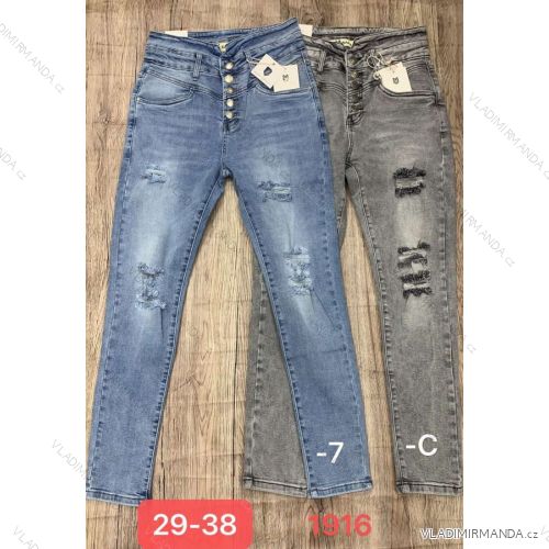 Jeans jeans long women (XS-XL) JEWELLY LEXXURY LEX20C2564