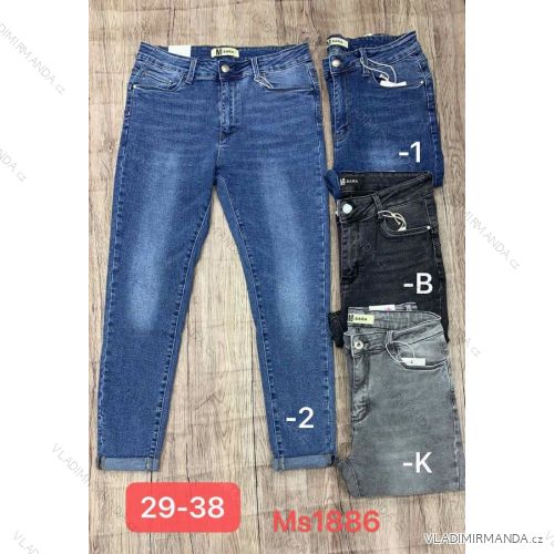 Jeans jeans long women (XS-XL) JEWELLY LEXXURY LEX20C2564