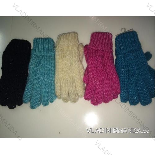 Gloves finger knitted baby girl ECHT JKB040
